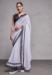 Picture of Alluring Georgette Ghost White Saree