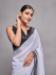 Picture of Alluring Georgette Ghost White Saree