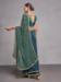 Picture of Elegant Georgette Sea Green Saree