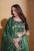 Picture of Silk & Organza Dark Sea Green Lehenga Choli