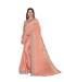 Picture of Splendid Georgette & Silk Dark Salmon Saree