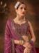 Picture of Beautiful Georgette & Organza Brown Lehenga Choli