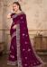 Picture of Elegant Georgette Maroon Saree