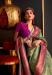 Picture of Enticing Silk Dark Khaki Saree