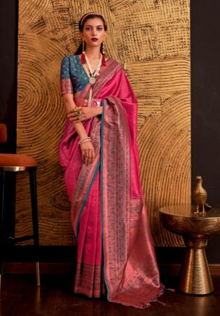 Picture of Appealing Silk Light Coral Saree