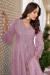 Picture of Statuesque Georgette Rosy Brown Anarkali Salwar Kameez