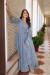 Picture of Georgette Light Slate Grey Anarkali Salwar Kameez