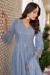 Picture of Georgette Light Slate Grey Anarkali Salwar Kameez