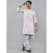 Picture of Fascinating Cotton Silver Kurtas