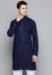 Picture of Amazing Rayon Dark Slate Grey Kurtas