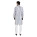 Picture of Magnificent Silk Light Steel Blue Kurtas