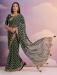 Picture of Superb Georgette Sea Green Saree