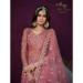 Picture of Good Looking Net Rosy Brown Anarkali Salwar Kameez