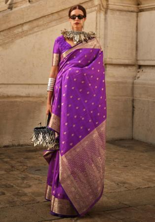 Picture of Grand Silk Brown Saree