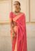 Picture of Fascinating Silk Salmon Saree