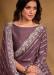 Picture of Ravishing Georgette & Satin & Silk Dim Gray Saree