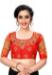 Picture of Alluring Silk Crimson Designer Blouse