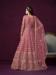 Picture of Gorgeous Net Rosy Brown Anarkali Salwar Kameez