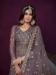 Picture of Excellent Net Dim Gray Anarkali Salwar Kameez