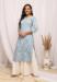 Picture of Gorgeous Cotton Light Steel Blue Kurtis & Tunic