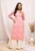 Picture of Taking Cotton Light Pink Kurtis & Tunic