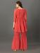 Picture of Superb Georgette Indian Red Readymade Salwar Kameez