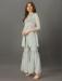 Picture of Grand Georgette Silver Readymade Salwar Kameez