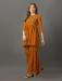 Picture of Georgette Saddle Brown Readymade Salwar Kameez