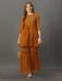 Picture of Georgette Saddle Brown Readymade Salwar Kameez