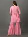 Picture of Georgette Light Coral Readymade Salwar Kameez