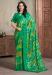 Picture of Exquisite Chiffon Teal Saree