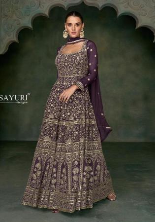 Picture of Sublime Georgette Black Anarkali Salwar Kameez