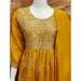 Picture of Admirable Silk Orange Straight Cut Salwar Kameez