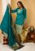 Picture of Ideal Silk Teal Readymade Salwar Kameez