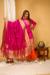 Picture of Silk Medium Violet Red Readymade Salwar Kameez