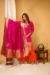 Picture of Silk Medium Violet Red Readymade Salwar Kameez