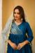 Picture of Pleasing Silk Navy Blue Readymade Salwar Kameez