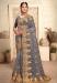 Picture of Pretty Net Dim Gray Saree