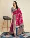 Picture of Admirable Silk Medium Violet Red Saree