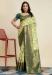 Picture of Nice Silk Dark Khaki Saree