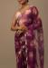 Picture of Ravishing Organza Plum Saree