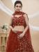 Picture of Radiant Georgette Maroon Lehenga Choli