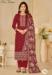 Picture of Admirable Silk Brown Straight Cut Salwar Kameez