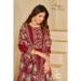 Picture of Admirable Silk Brown Straight Cut Salwar Kameez