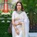 Picture of Exquisite Silk Off White Saree