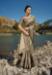 Picture of Sightly Georgette Grey Saree