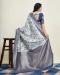 Picture of Splendid Silk Light Steel Blue Saree