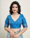 Picture of Lovely Silk Light Steel Blue Saree