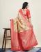 Picture of Beautiful Silk Beige Saree