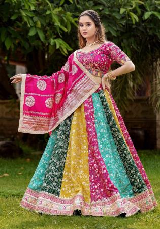 Picture of Light Slate Grey & Peru,Rosy Brown Readymade Lehenga Choli